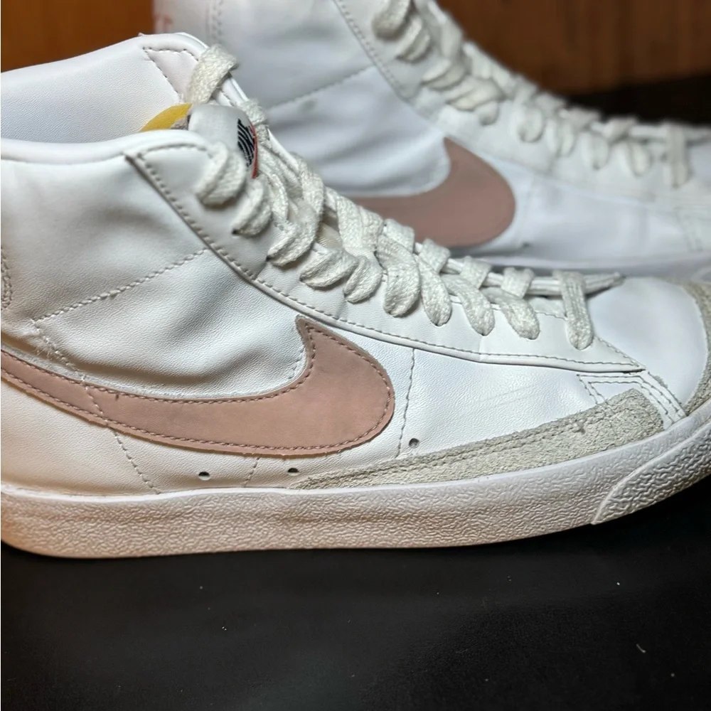 Nike Blazer Mid ’77 Vintage White Pink Women’s 6.5 - Picture 13 of 16